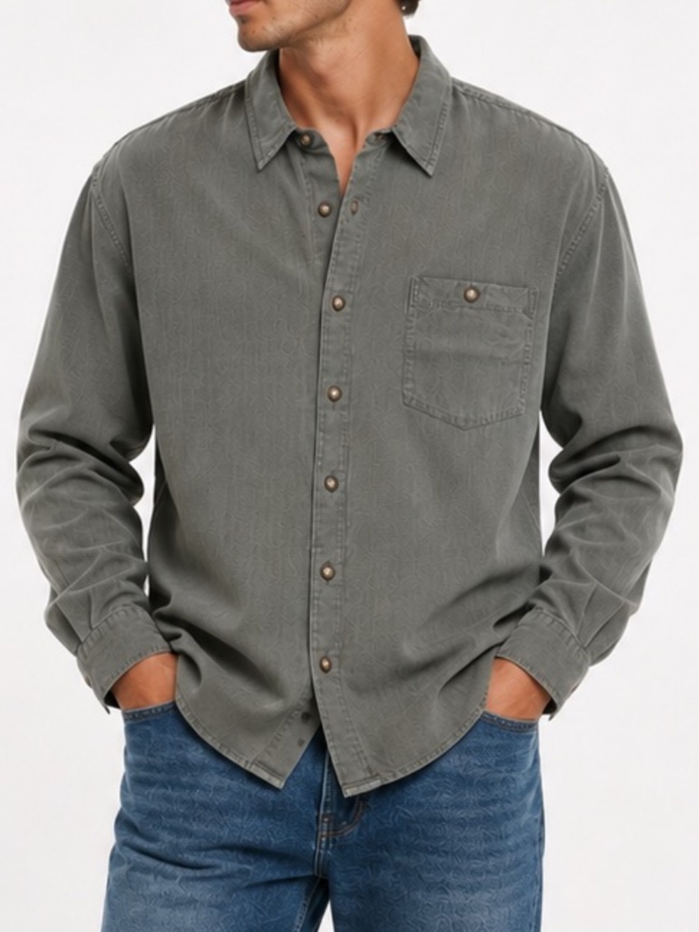 100% Silk Tommy Bahama Embroidered Button Down Shirt Size XL